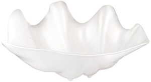 winco psbw-5w shell bowls, 5-quart, pearl,white,medium