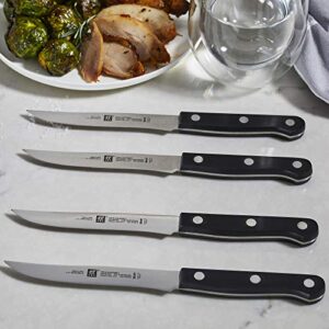 ZWILLING Steak Knife Set, 4 pc, black