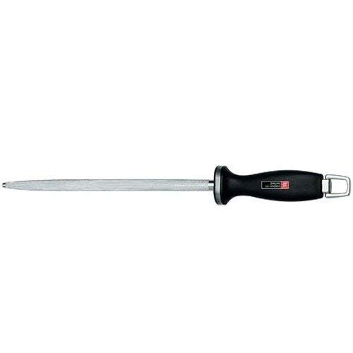 ZWILLING Accessories Sharpening Steel, 10-inch, Black/Stainless Steel