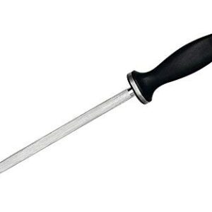 ZWILLING Accessories Sharpening Steel, 10-inch, Black/Stainless Steel