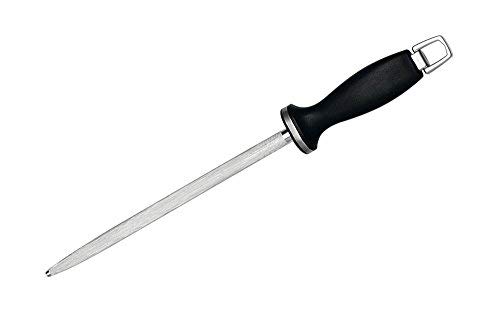 ZWILLING Accessories Sharpening Steel, 10-inch, Black/Stainless Steel