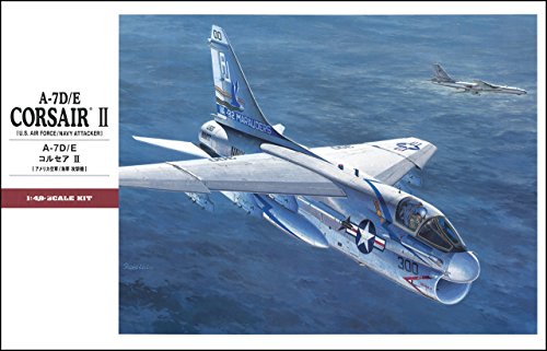 Hasegawa A7-D/E Corsair II USAF/Navy Attacker Aircraft 1/48