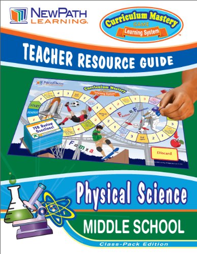 NewPath Learning-24-6009 Middle School Physical Science Curriculum Mastery Game, Grade 5-9, Class Pack