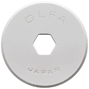 OLFA 9463 RB18-2 18mm Rotary Blades, 2-Pack, Silver