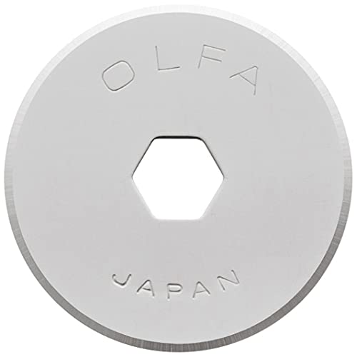 OLFA 9463 RB18-2 18mm Rotary Blades, 2-Pack, Silver