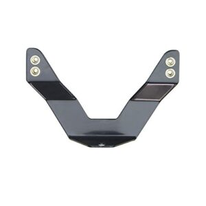 Westin 32-0055 License Plate Relocator for Bull Bar, Black