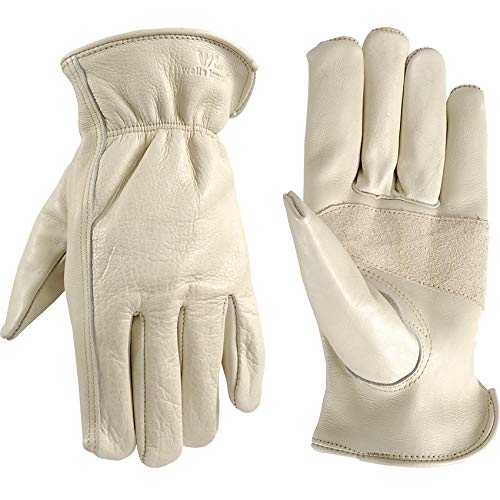 Wells Lamont mens 1130 Work Gloves, White, Large Pack of 1 US