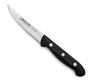 arcos maitre vegetable knife, 100 mm | 4″ inch, black