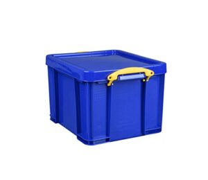 really useful 35 litre box solid – blue