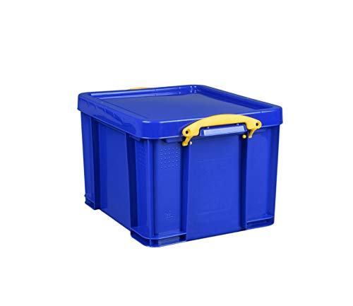 Really Useful 35 Litre Box Solid - Blue