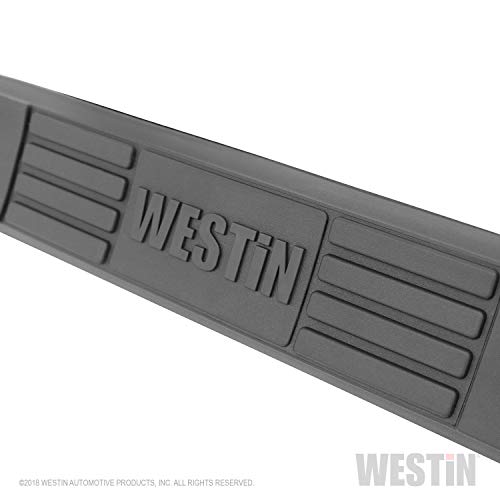 Westin 23-1680 E-Series 3 Nerf Step Bars fits 1999-2014 Silverado Sierra 1500 1999-2004 2500LD 2001-2014 2500 3500 Ext. Cab Polished SS 1 Pair