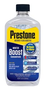 prestone as240 windshield washer fluid booster de-icer additive – 15.5 oz.