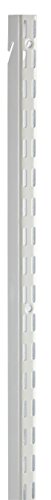 Rubbermaid Fast Track Upright, Hardware, 47.5", White, Durable, Ideal for Pantries, Linen Closets, Laundry Rooms, Utility Rooms