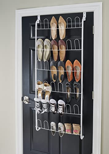 ClosetMaid 8040 18-Pair Over-the-Door Shoe Rack