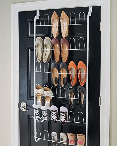 ClosetMaid 8040 18-Pair Over-the-Door Shoe Rack