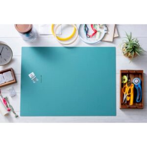 OLFA 18" x 24" Self Healing Rotary Cutting Mat (RM-SG) - Double Sided 18x24 Inch Cutting Mat with Grid for Quilting, Sewing, Fabric, & Crafts, Designed for Use with Rotary Cutters (Green)