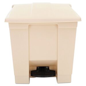 rubbermaid container,step-on 8 gl,bg