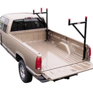 Weather Guard Truck Ladder Rack, Steel, 23 x3x57, Blk/Red