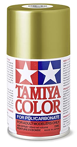 Tamiya 86013 PS-13 Gold Spray Paint, 100ml Spray Can