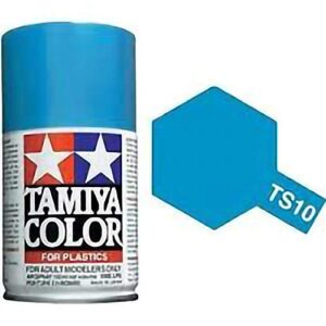 tamiya america, inc spray lacquer ts-10 french blue, tam85010