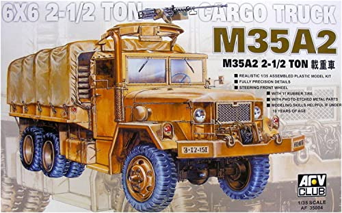 AFV-Club AF35004 Model Kit M35A2 2 1/2T Cargo Truck Re-Production