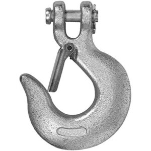 campbell t9700624 3/8″ zinc-plated clevis slip hook with latch