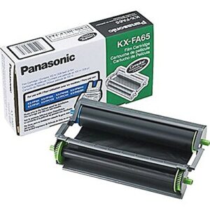 panasonic kx-fa65 kx-fhd301 panafax kx-fm106 fp101 105 121 fpc135 141 fpw111 film cartridge in retail packaging,black