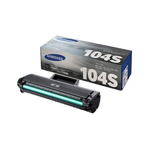 samsung mlt-d104s/xaa printer toner cartridge – black