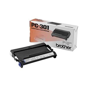 brother pc-301 mfc970mc fax 750 770 775 870 885mc cartridge (black) in retail packaging
