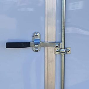 SnatchLatch — Door Lock for Heavy Duty Trailer — Anti Theft Device — for use with CAM BAR Style Latch ONLY — Utility Trailers, Locks for Trailers