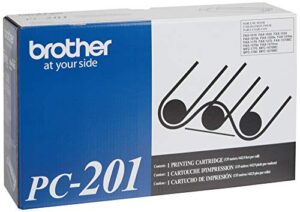 brother pc-201 -ink -cartridge – black – retail packaging