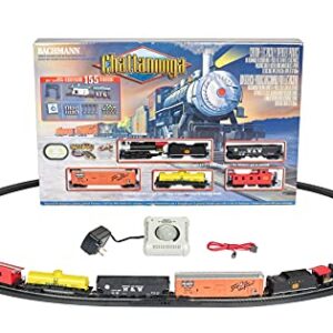Bachmann Trains - Chattanooga Ready To Run 155 Piece Electric Train Set - HO Scale