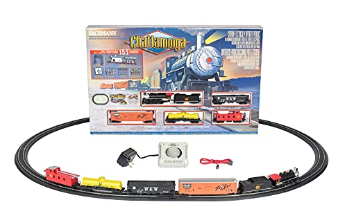 Bachmann Trains - Chattanooga Ready To Run 155 Piece Electric Train Set - HO Scale