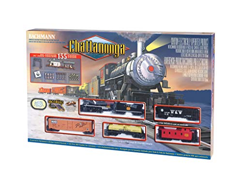 Bachmann Trains - Chattanooga Ready To Run 155 Piece Electric Train Set - HO Scale