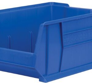 Akro-Mils 30289 Super-Size AkroBin Heavy Duty Stackable Storage Bin Plastic Container, (24-Inch L x 18-Inch W x 12-Inch H), Blue, (1-Pack)