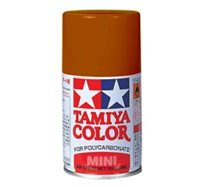 tamiya tam86014 86014 ps-14 copper spray paint, 100ml spray can
