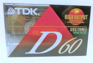tdk audiocassettes superior normal bias d60 (discontinued by manufacturer)