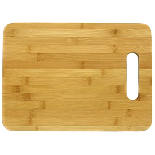 Chef Craft Classic Bamboo Cutting Board, 12.5 x 9.5 inch, Natural