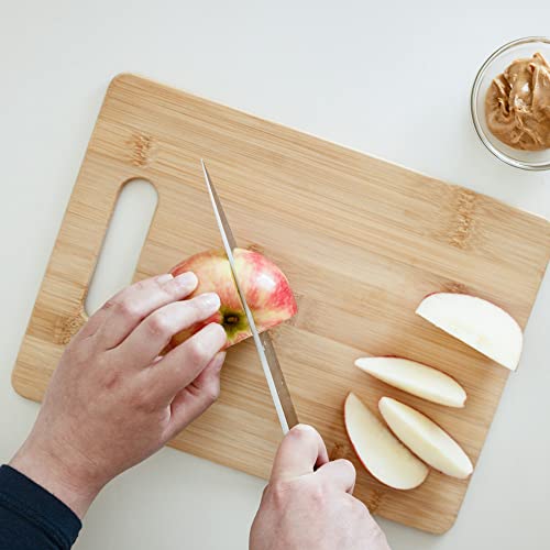 Chef Craft Classic Bamboo Cutting Board, 12.5 x 9.5 inch, Natural