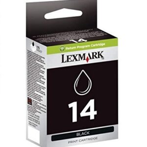 Lexmark No 14 Black Return Prog Print Cartridge