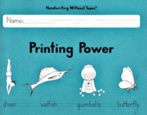 learning without tears – printing power – 2008 edition – student workbook