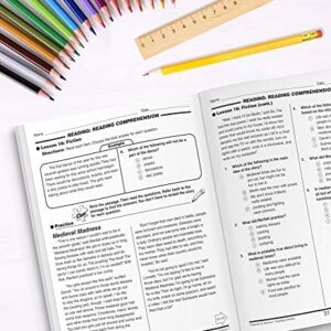 Spectrum Test Practice 7th Grade Workbooks All Subjects, Math, Language Arts, and Reading Comprehension Grade 7 Reproducible Book, Vocabulary, Writing, and Math Practice for Standardized Tests