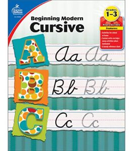 beginning modern cursive, grades 1 – 3