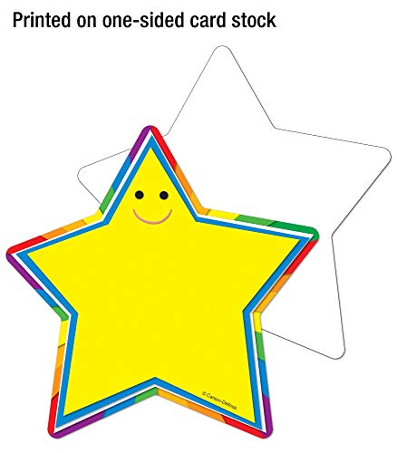 Carson Dellosa Star Cutouts, 36 Star Cutouts for Bulletin Board and Classroom Décor, Elementary Classroom Decor, Clasroom Cutouts, Star Cut-Outs, Cutouts for Classroom Bulletin Board Decorations