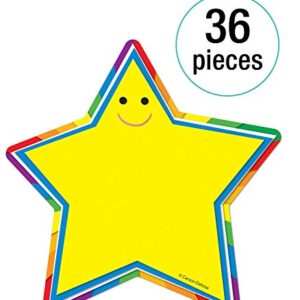 Carson Dellosa Star Cutouts, 36 Star Cutouts for Bulletin Board and Classroom Décor, Elementary Classroom Decor, Clasroom Cutouts, Star Cut-Outs, Cutouts for Classroom Bulletin Board Decorations