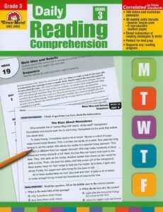 daily reading comprehension, grade 3 (daily reading comprehension)