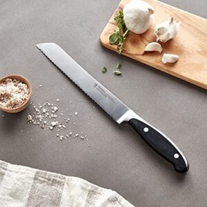 HENCKELS Forged Synergy Bread Knife, 8-inch, Black/Stainless Steel