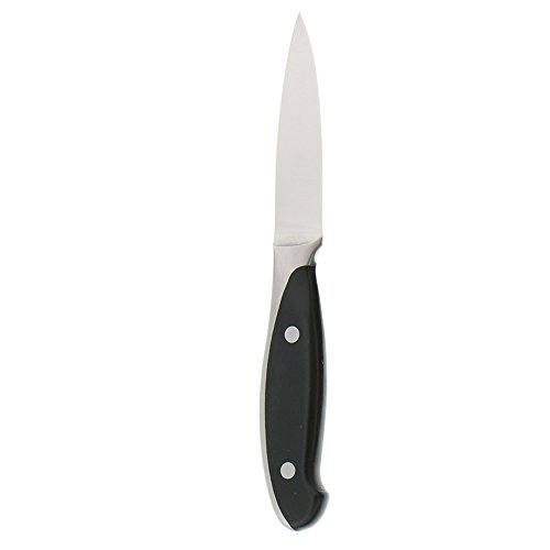 HENCKELS Forged Synergy Paring Knife, 3-inch, Black/Stainless Steel