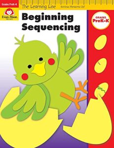 learning line: beginning sequencing, prek – kindergarten workbook