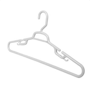 19″ heavy duty plastic hangers – set of 3